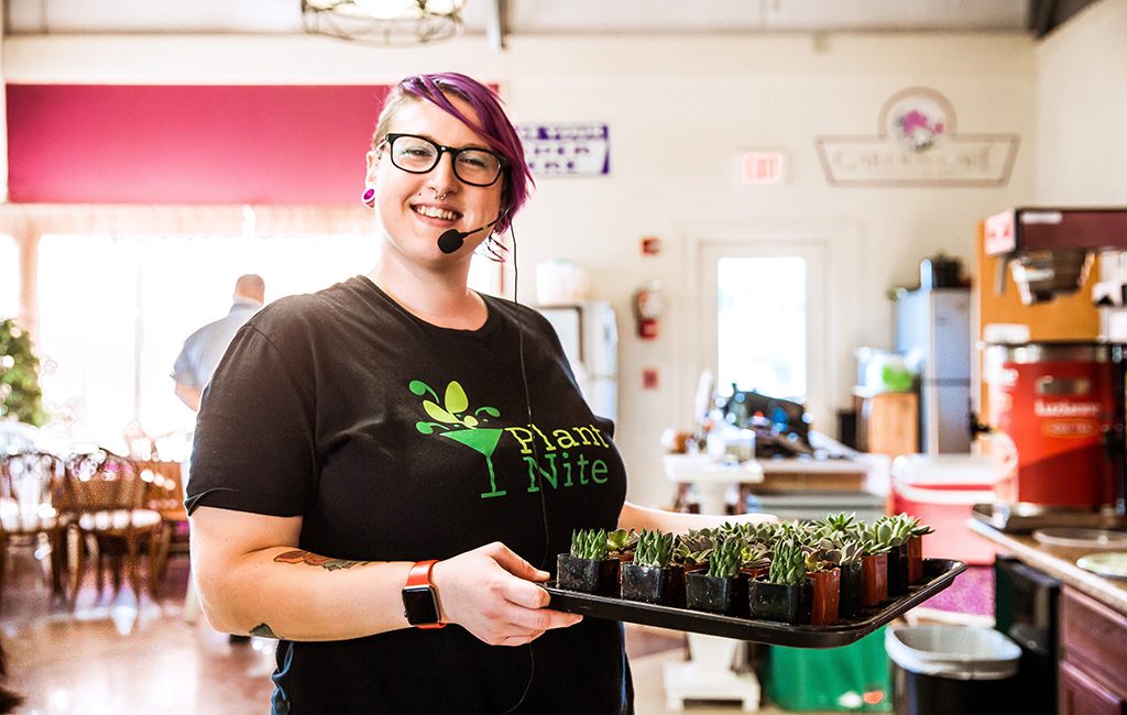 Heather Kirkpatrick, Plant Nite director of operations for Richmond, is leading the task to grow the new entertainment concept across the region. (Janpim Wolf Photography)