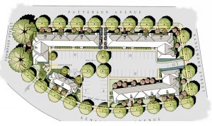 Site plan courtesy Oliver Properties.