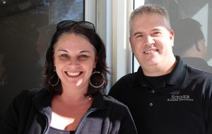Kelly Walker and Dan Steiner.