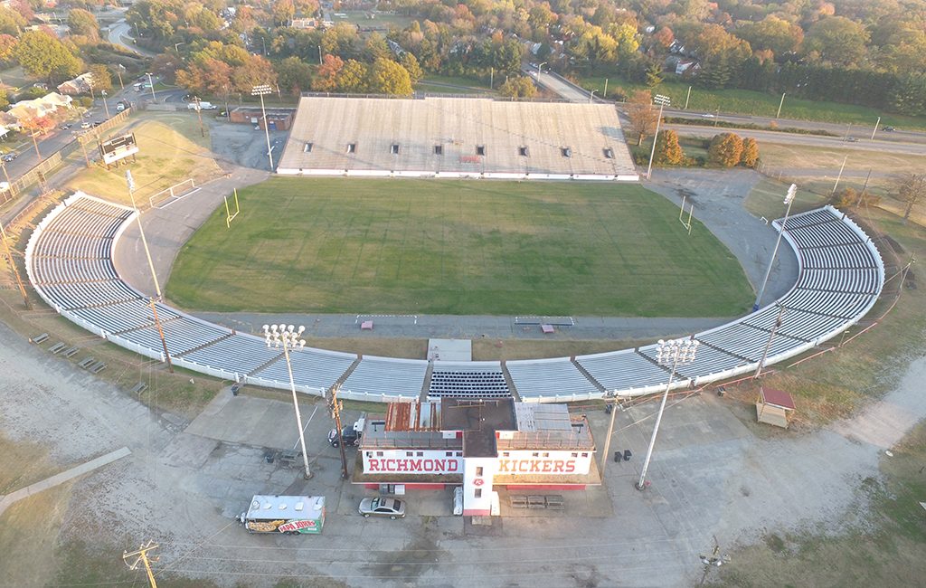 The City Stadium site encompasses 22 acres at 3301 Maplewood Ave., just south of Carytown. (Kieran McQuilkin)