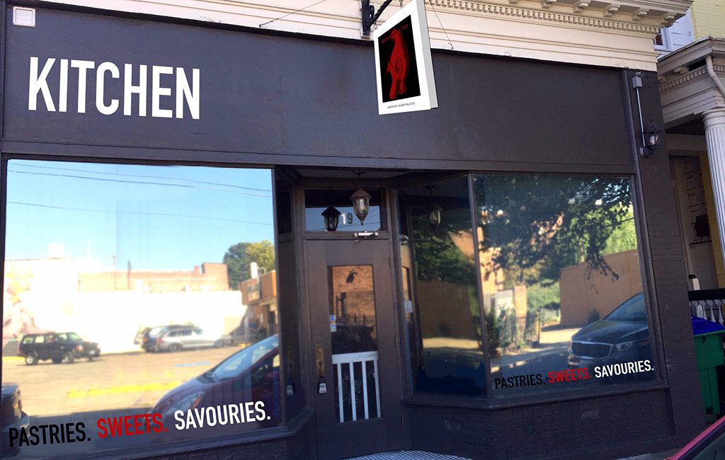 A rendering of the upcoming storefront at 719 N. Meadow St. in the Fan. (Courtesy Red Cap)