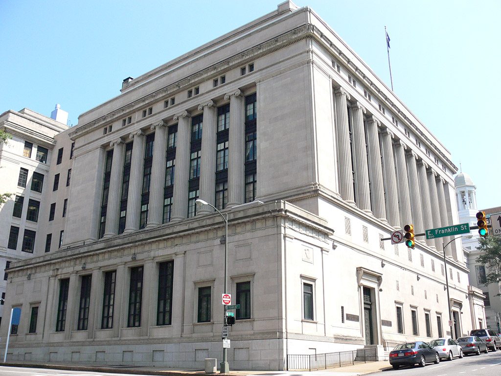 The Supreme Court of Virginia building in downtown Richmond. (Wikimedia Commons)