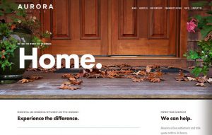 Think built a new website for Aurora Title.