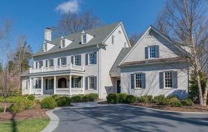 The home, beside the Country Club of Virginia's James River Course, was listed for $1.85 million. (Courtesy CVRMLS)