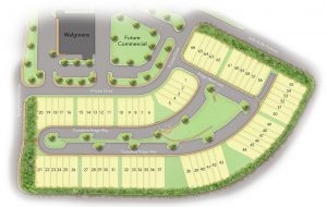 Developers plan to build 66 townhomes on the 7.5-acre property. (Courtesy HHHunt)