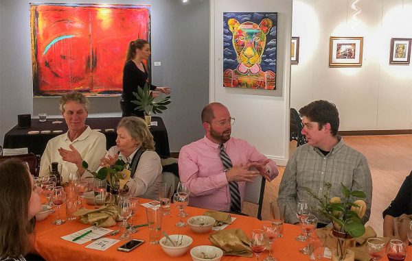 EAT Foundation members at an event atCrossroads Art Center in Richmond. (Courtesy EAT Foundation)