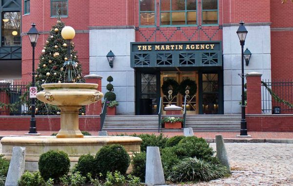 The Martin Agency headquarters in Shockoe Bottom.