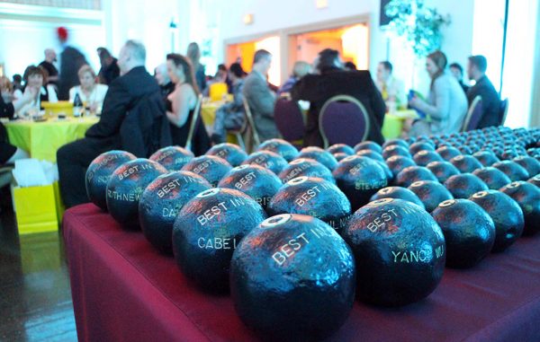 The Advertising Club of Richmond presented its cannonball awards to Richmond firms on Friday. (Jonathan Spiers)