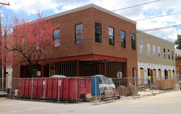Boho will occupy the corner space of Patrick Henry Square in Church Hill. (Mike Platania)