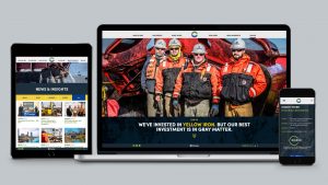 Circle S studio redesigned Charter Contracting Co.'s website.