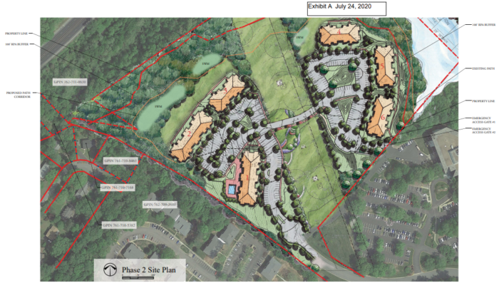 Boulders Lakeside Apartments developer files for 214 more units