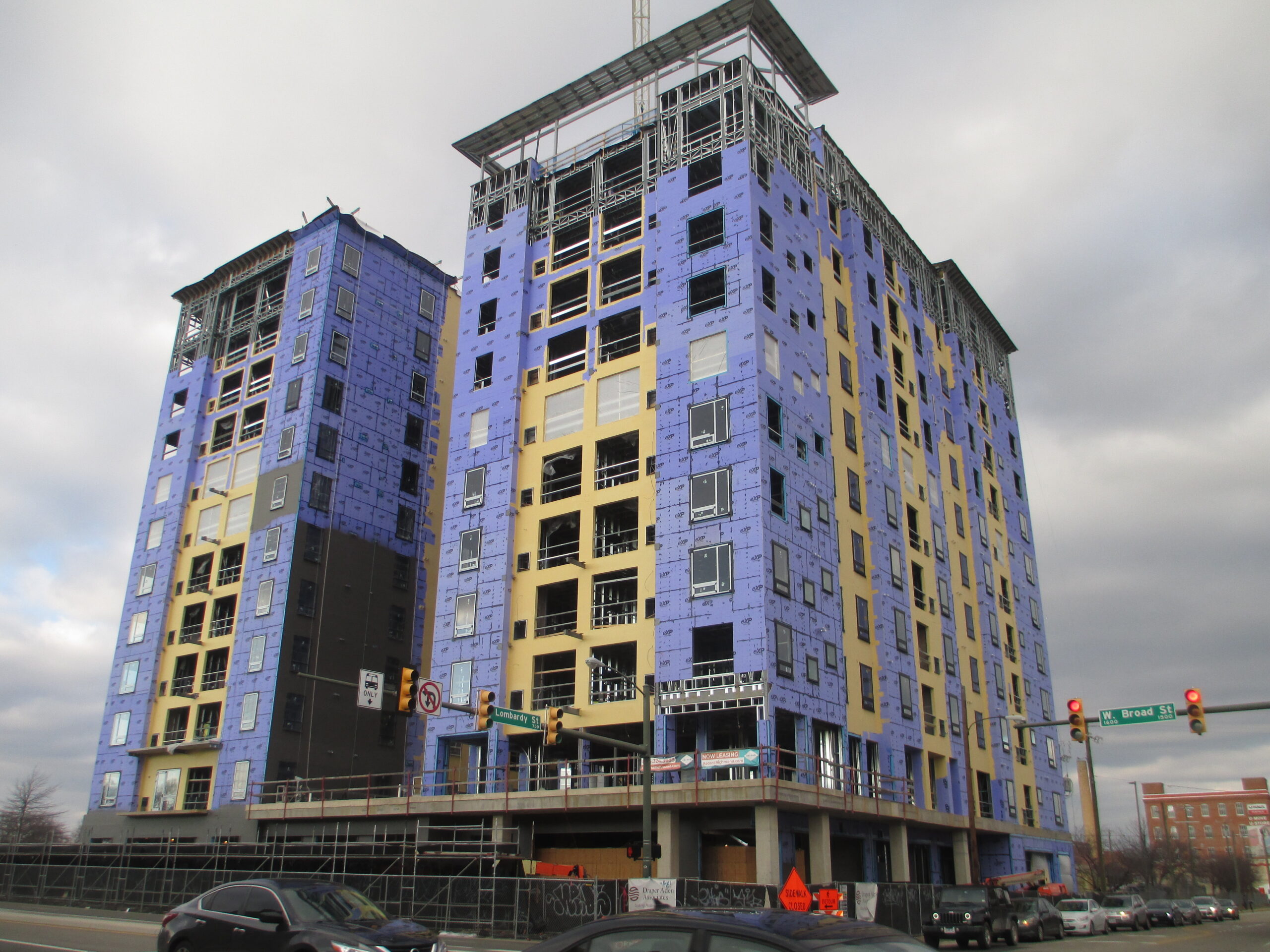 Ascend Apartments going up in Richmond