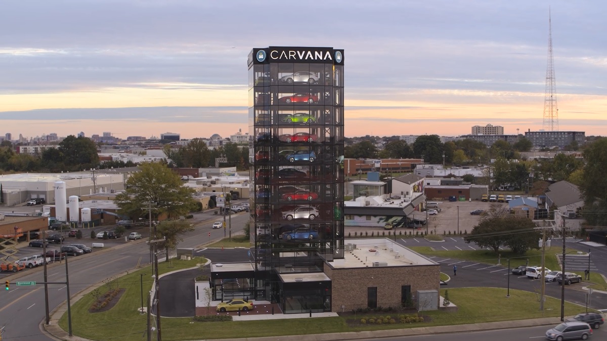 Carvana sells vending machine tower in Richmond