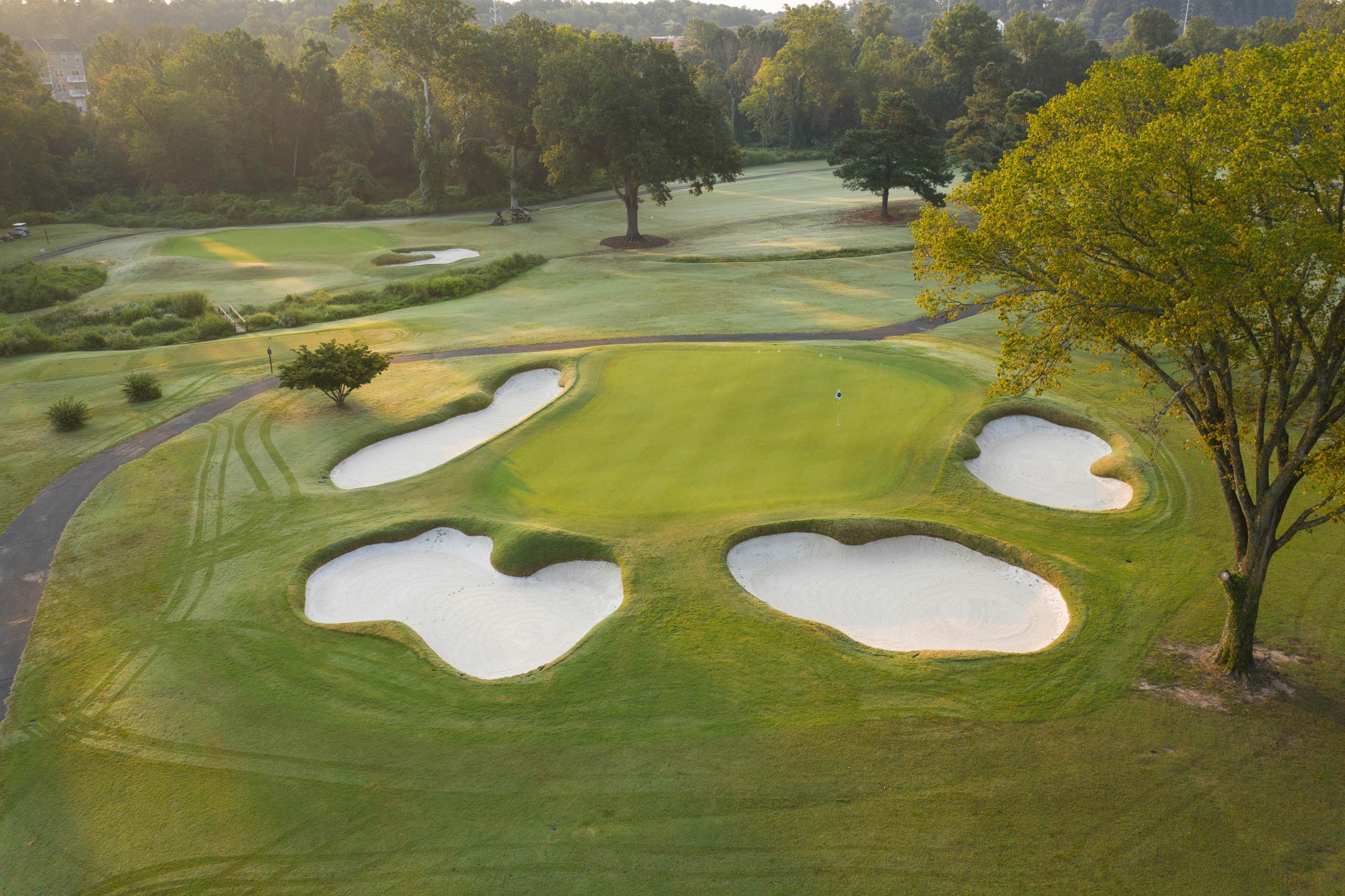 Reinvented Belmont Golf Course cards first year with new look