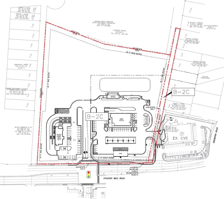 Rebkee planning Sheetz, separate drive-thru building across Staples ...