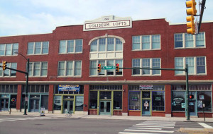The Coliseum Lofts on West Broad Street 