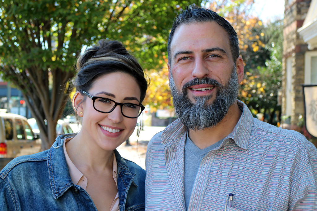 Isabel and James Eckrosh are opening a restaurant in Church Hill. Photos by Michael Thompson.