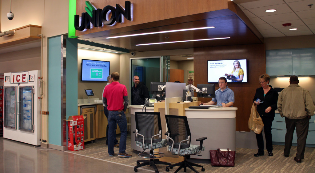 A Union branch in a Martin's grocery store. (BizSense file photo)
