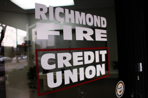 The Richmond Fire Department Credit Union is merging with the local police credit union. Photo by Evelyn Rupert.