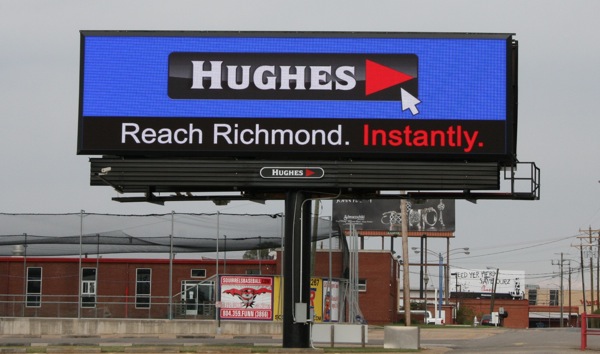 Hughes Outdoor Media billboard