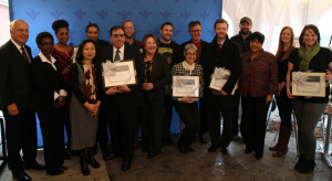 This year's awards gave donations to 13 Church Hill businesses.