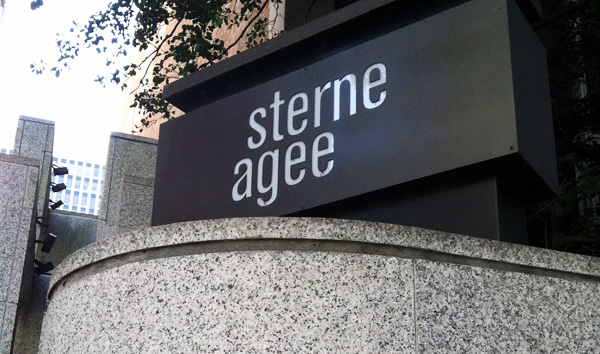 Sterne Agee's Richmond office at  707 E. Main St. (Photo by Michael Schwartz.) 