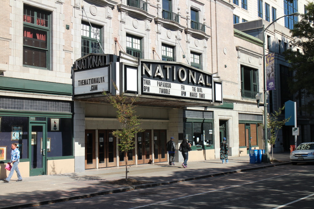 The National music venue on East Broad Street downtown was sold for $6.7 million last week. Photo by Evelyn Rupert.